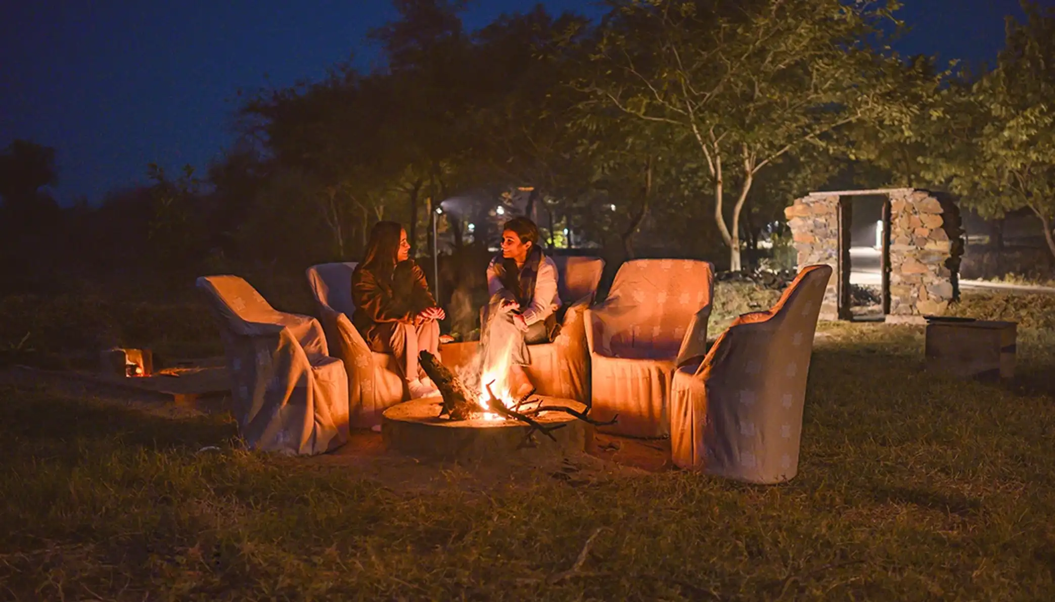 A Memorable Night Experience at a Luxury Sariska Resort